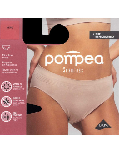 Women's microfiber briefs Pompea Seamless art.Slip Women's microfiber briefs Pompea Seamless art.Slip