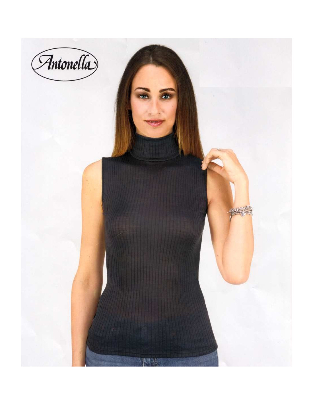 women's sleeveless turtleneck sweaters