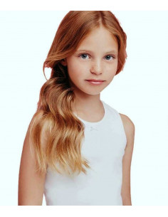 Gruppo 3 canottiere bambina in cotone caldo Ellepi 8221 2