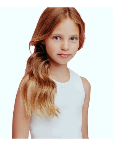 Group 3 warm cotton girl camisole Ellepi 8221