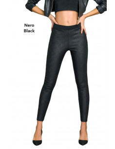 Leggings donna moda in tessuto animalier Jadea 4283 2