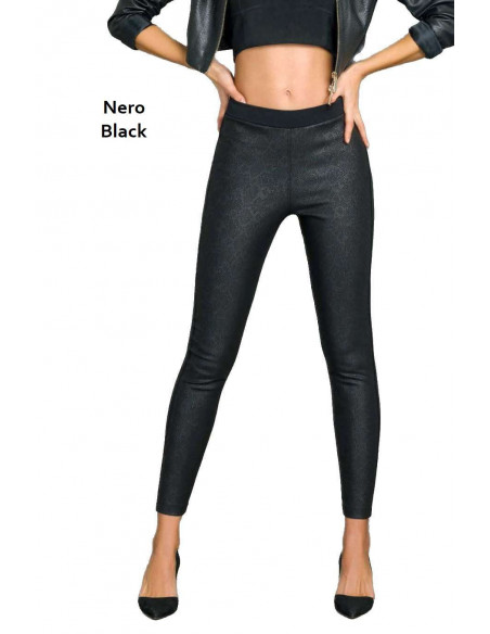 Fashion women's leggings with animalier pattern Jadea 4283 Fashion women's leggings with animalier pattern Jadea 4283