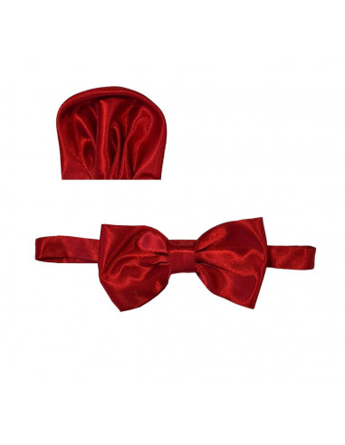 Red Bow Tie and Pochette Lucky Charm Gift Idea