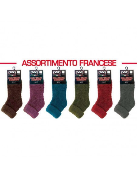 Woman soft and warm sock with flap Dag Woman soft and warm sock with flap Dag