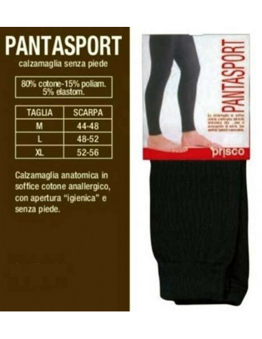 Calzamaglia uomo in caldo cotone Prisco Pantasport Calzamaglia uomo in caldo cotone Prisco Pantasport