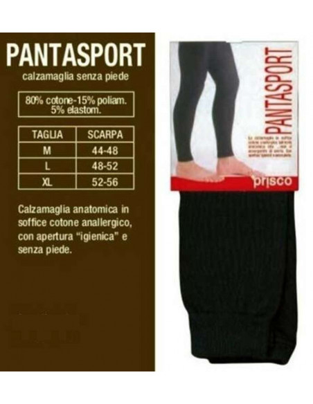 Men's warm cotton long leg pant Prisco Pantasport Men's warm cotton long leg pant Prisco Pantasport