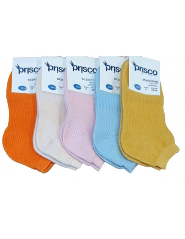 Women's warm pile short socks Prisco Scaldolino