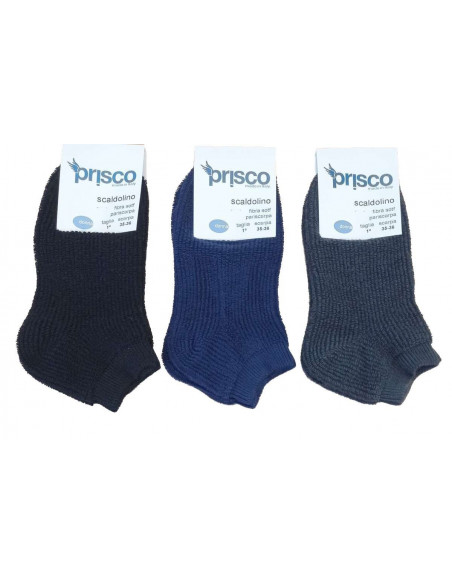 Women's warm pile short socks Prisco Scaldolino Women's warm pile short socks Prisco Scaldolino