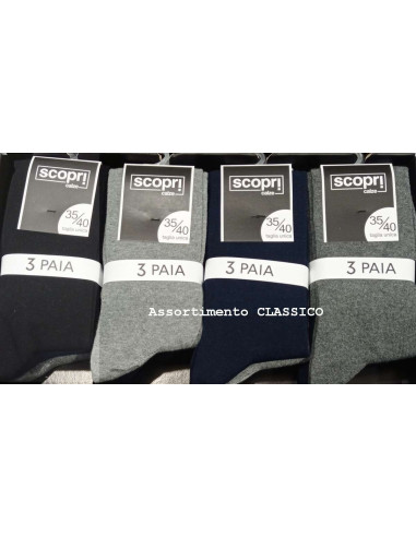 Group 3 warm cotton long socks Scopri Prisco Venere