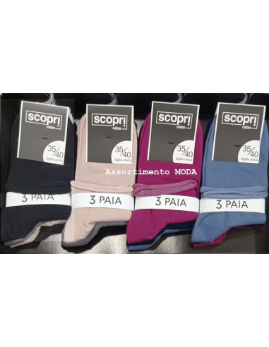 Group 3 warm cotton short socks Scopri Prisco Meridiana