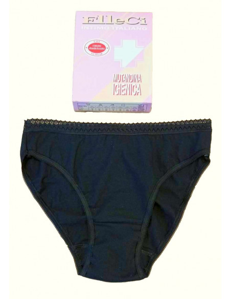 Slip donna IGIENICO in cotone elsticizzato Elleci 802
