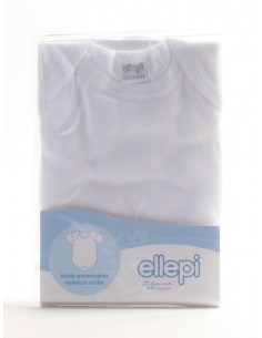 Body neonato e bimbo mezza manica in caldo cotone Ellepi 891 2