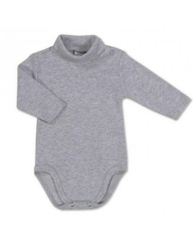 Newborn turtleneck bodysuit in warm cotton Ellepi AF2800