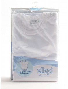 Half sleeve baby and child bodysuit in warm cotton Ellepi 2137 2