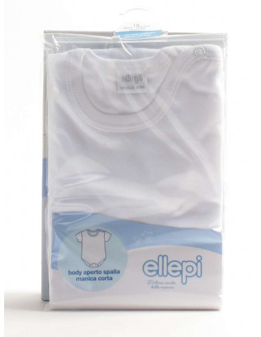 Body neonato e bimbi mezza manica in caldo cotone Ellepi 2137 Body neonato e bimbi mezza manica in caldo cotone Ellepi 2137