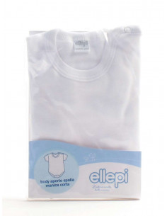 Half sleeve baby and child bodysuit in cotton jersey Ellepi 993 2
