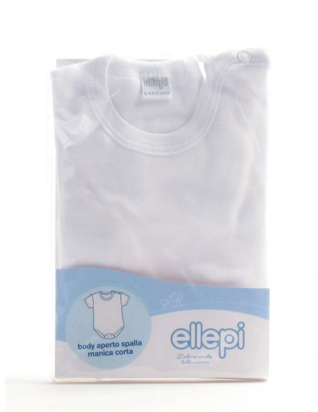 Half sleeve baby and child bodysuit in cotton jersey Ellepi 993 Half sleeve baby and child bodysuit in cotton jersey Ellepi 993