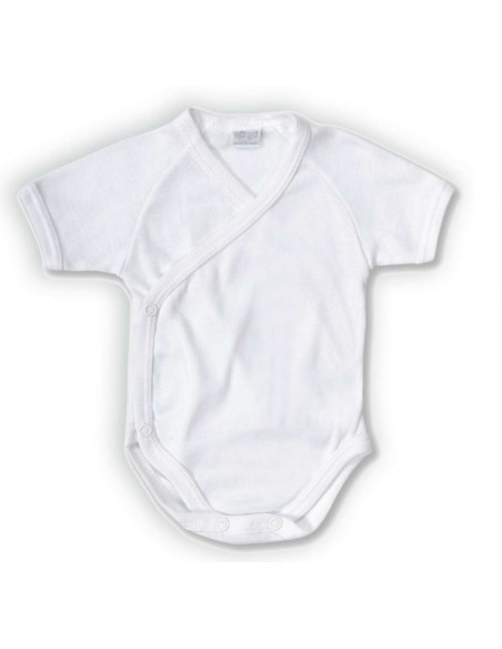 Baby crossed body first months with half sleeves in cotton jersey Ellepi 4298 Baby crossed body first months with half sleeves in cotton jersey Ellepi 4298