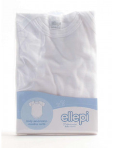 Half sleeve baby and child bodysuit in cotton jersey Ellepi 802 2