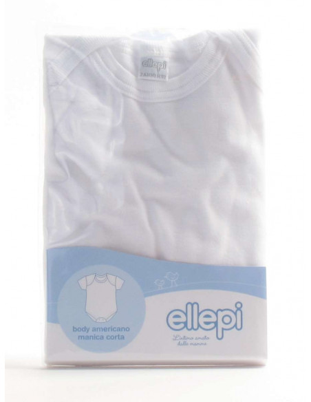 Body neonato e bimbi mezza manica in cotone Ellepi 802 Body neonato e bimbi mezza manica in cotone Ellepi 802