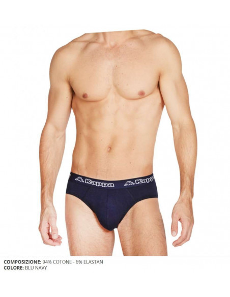 Slip uomo in cotone elasticizzato Kappa K1111
