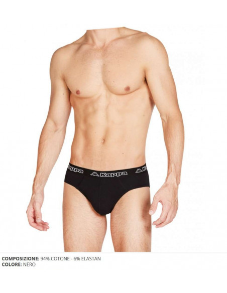 2 stretch cotton briefs Kappa K1111 2 stretch cotton briefs Kappa K1111