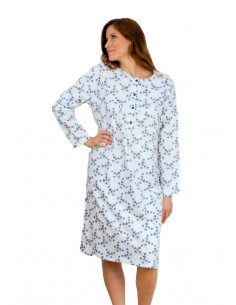 Camicie da notte in jersey di cotone sale