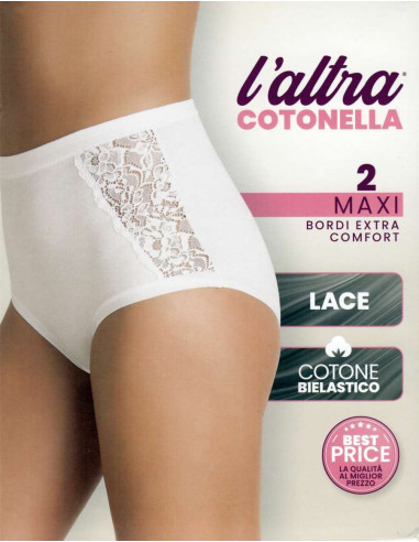 Group 2 MAXI woman briefs Cotonella art GD131