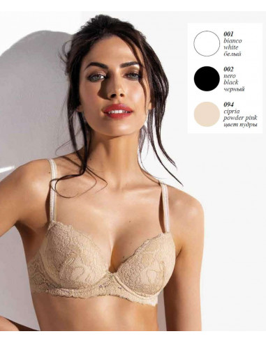 Memory padding balcony bra with lace SieLei Allure 2688