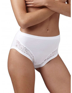 Woman culottes in cotton modal and lace Emy 1987