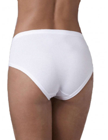 Culotte donna ALTA in cotone modal e pizzo Emy 1985