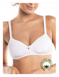 Reggiseno senza ferretto SieLei Natural Cotton 1452