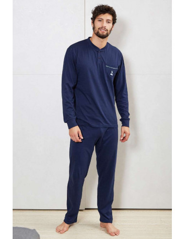 Men's cotton pajamas Navigare 14280