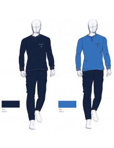 Men's cotton pajamas Navigare 14280 2