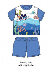 Newborn cotton jersey short pajamas Disney WI 4162