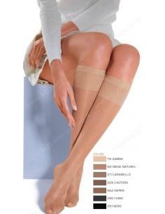 Confection of 2 PAIRS knee-highs Omsa Minifit 20 2