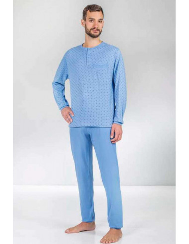 Cotton jersey men's pajamas StellaDueG U8512