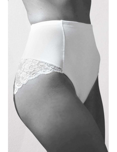 Microfiber modeling girdle with lace Gios Elisa
