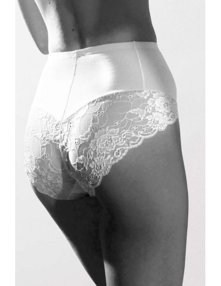 Microfiber modeling girdle with lace Gios Elisa