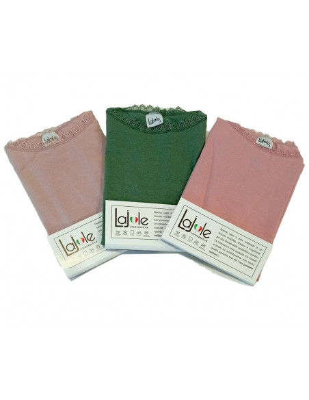 Canottiera donna spallina in cotone modal Lajole C10