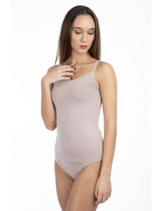 Women's top with lace profiles Lajole C10