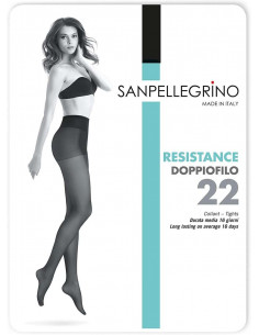 Tights for women's San Pellegrino Doppio Filo 22