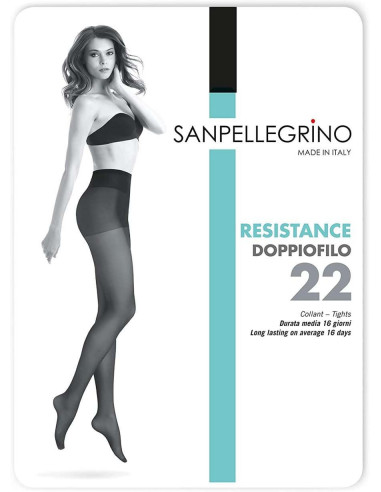 Tights for women's San Pellegrino Doppio Filo 22