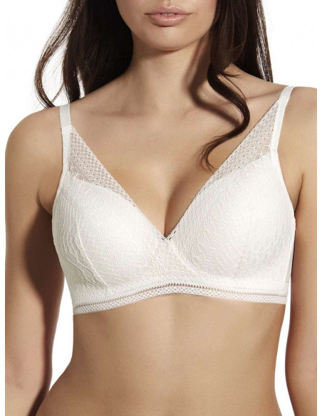 Reggiseno imbottito e pizzo Selene Regina