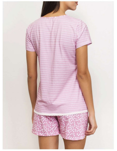 Woman cotton short pajamas SieLei Funny Mix FM11 Woman cotton short pajamas SieLei Funny Mix FM11