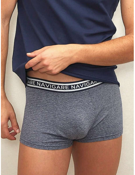 Men's organic stretch cotton boxer Navigare B2364 Men's organic stretch cotton boxer Navigare B2364