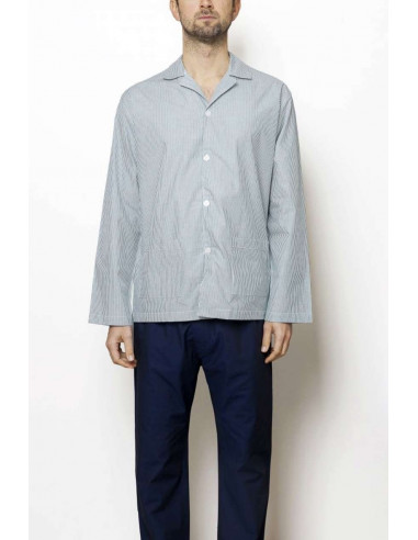 Men's open cotton TISSUE pajamas Olimpia 502