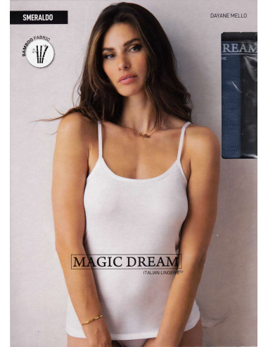 Canottiera donna a spalla stretta in... Canottiera donna a spalla stretta in...