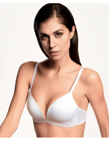 Padded triangle bra Lormar Extra Organic Cotton 1945