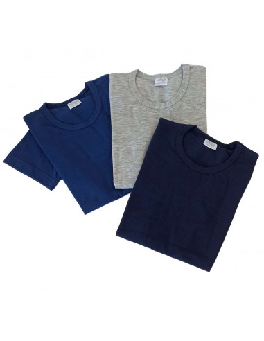 T-shirt bambino in cotone elasticizzato Ellepi 4466 T-shirt bambino in cotone elasticizzato Ellepi 4466